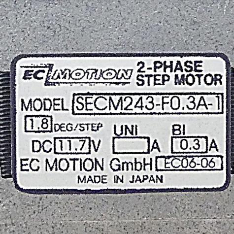 NEMA17 2-Phasen-Schrittmotor 1.8° 0.16Nm Litzen:4 0.3A Frontwelle:5mm  Neu OVP