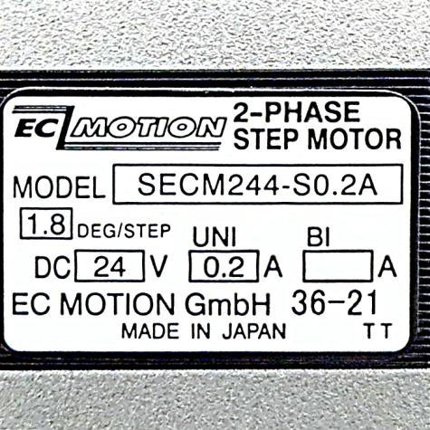 NEMA17 2-Phasen-Schrittmotor 1.8° 0.26Nm Litzen:6 0.2A Frontwelle:5mm  Neu OVP