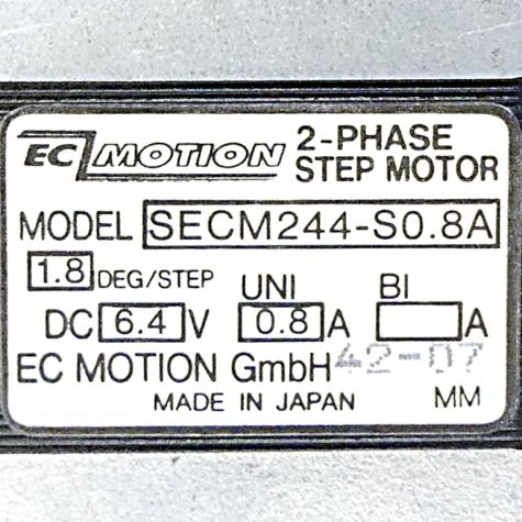 NEMA17 2-Phasen-Schrittmotor 1.8° 0.26Nm Litzen:6 0.8A Frontwelle:5mm  Neu OVP