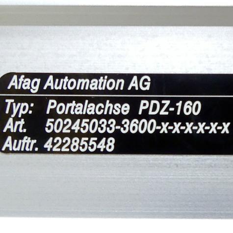 Portalachse PDZ-160 Neu