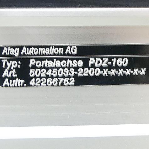 Portalachse PDZ-160 Neu