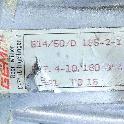 Angle seat valve  Used