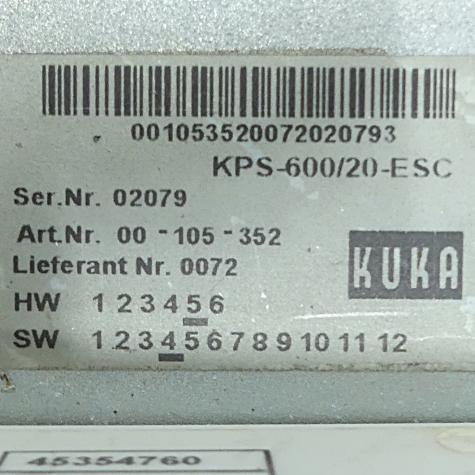 Servomodul KPS-600/20-ESC Gebraucht