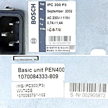 Control module IPC 300 P3 Used