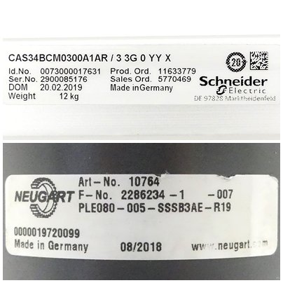 Cantilever axis CAS34BCM0300A1AR/ 3 3G 0 YY X New
