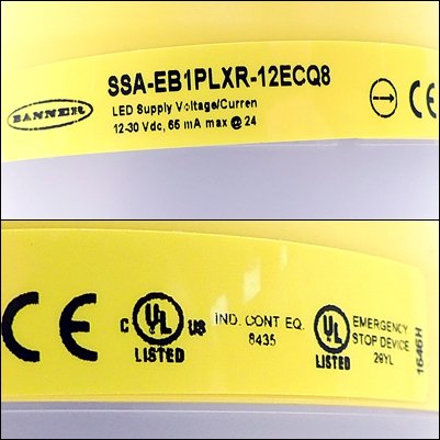 Emergency stop device 25305;  SSA-EB1PLXR-12ECQ8 New FS