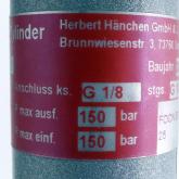 Hydraulikzylinder Reihe 120  Neu
