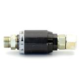 Throttle check valve  Used