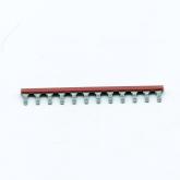Isolierter Verbindungskamm (VPE 10 St.) IVB WK 2,5-K-12 ROT Neu OVP