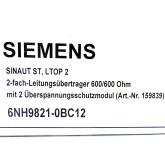 2-fach Line transformer SINAUT ST, LTOP 2 159839 