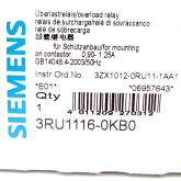 Overload relay 3RU1116-0KB0 New FS