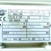 gear motor SK 90 S/4 BRE20 TWI M9 + 272-90 S/4 BRE20 TW M New