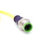 Sensorkabel M12 St. 0° / M12 Bu. 90° A-kod. LED  Neu OVP