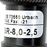 Glasfaser-Lichtleitersensor WRB 120 SR-8,0-2,5 Neu