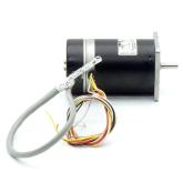 NEMA23 2-Phasen-Schrittmotor 1.8° 0.95Nm Litzen:8 2.3A 2-Wellenenden:6.35mm Encoder Line Driver  Neu OVP