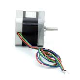 NEMA17 2-Phasen-Schrittmotor 1.8° 0.5Nm Litzen:4 1.3A Frontwelle:5mm  Neu OVP
