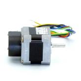 NEMA17 2-Phasen-Schrittmotor 1.8° 0.26Nm Litzen:6 1.2A Frontwelle:5mm Encoder TTL  Neu OVP