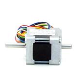 NEMA11 2-Phasen-Schrittmotor 1.8° 0.060Nm Litzen:6 0.95A 2-Wellenenden:5mm  Neu OVP