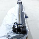 Linear motor axis with guide carrier  New FS