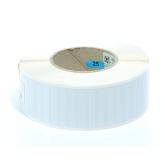 Polyester Etiketten Silber  Neu