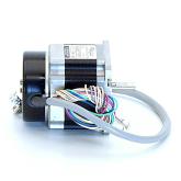 SIZE60 5-phase stepper motor 0.72° 0.42Nm Strands: 10 1.4A Front shaft: 8mm Encoder line driver  New FS