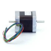 NEMA17 2-phase stepper motor 1.8° 0.62Nm Strands: 4 0.85A 2 shaft ends: 5mm  New FS