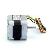 NEMA17 2-Phasen-Schrittmotor 1.8° 0.26Nm Litzen:6 1.2A Frontwelle:5mm  Neu OVP
