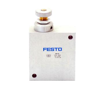 Throttle check valve 