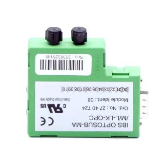 Optical Fiber Converter IBS OPTOSUB-MA/M/L-LK-OPC 