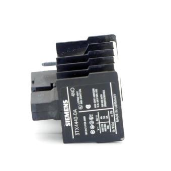 Auxiliary contact block 