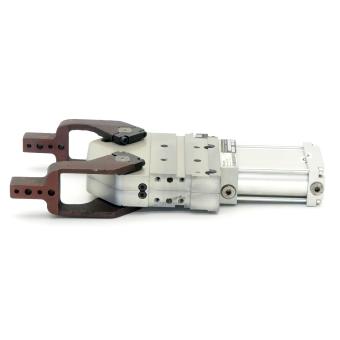 Pneumatic clamp 2x90 ° 