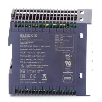 4-Channel circuit breaker 