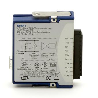 Temperature measurement module NI 9423 