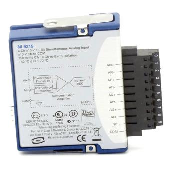 Voltage input module NI 9215 