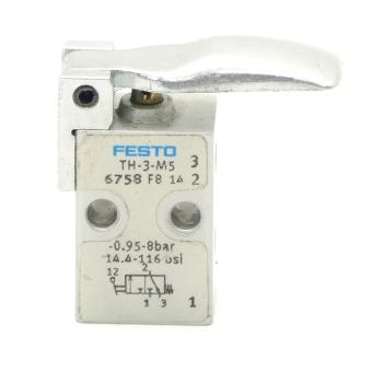 Finger lever valve TH-3-M5 