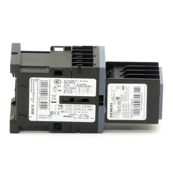 Power contactor + auxiliary switch 