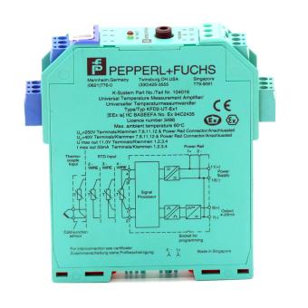 Universeller Temperaturmessumwandler 