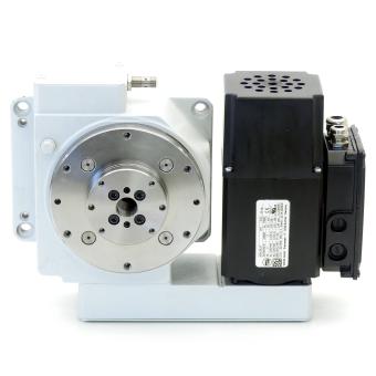 Rotary indexing table with 2 stations 