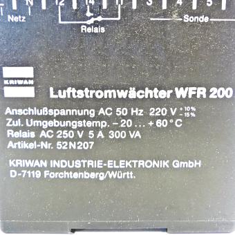 Strömungssonde und Luftstromwächter 