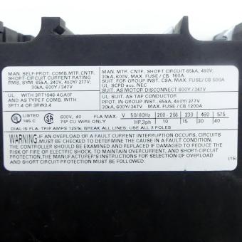 Sirius Motorschutzschalter 