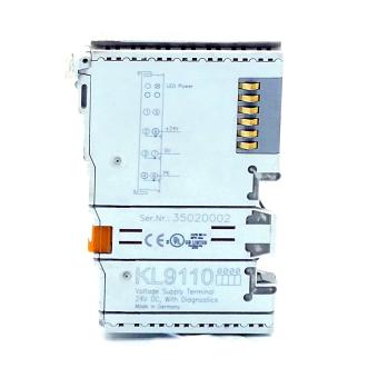 Input clamp KL9110 3 pieces 
