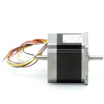 NEMA23 2-Phasen-Schrittmotor 1.8° 0.9Nm Litzen:8 1.0A 2-Wellenenden:6.35mm  