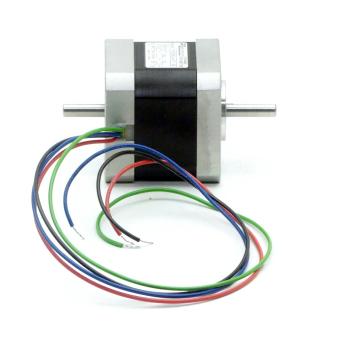 NEMA17 2-Phasen-Schrittmotor 1.8° 0.5Nm Litzen:4 1.3A 2-Wellenenden:5mm  Neu OVP