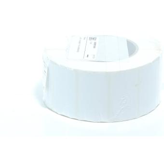 Polyester Etiketten weiß 2100STK pro Rolle  Neu OVP