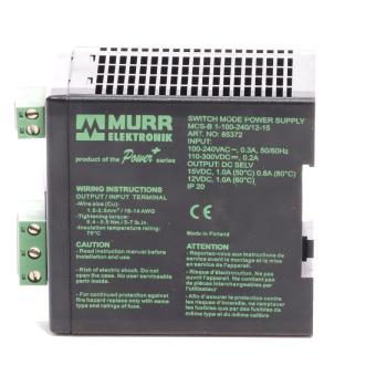 MCS-B switching power supply 1-phase  Refurbished