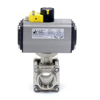 Pneumatic ball valve DN40 1 1/2" 