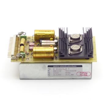 Power Supply Unit D 2x 12/0,8 T Used