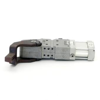 Pneumatic clamp 5-45 ° 
