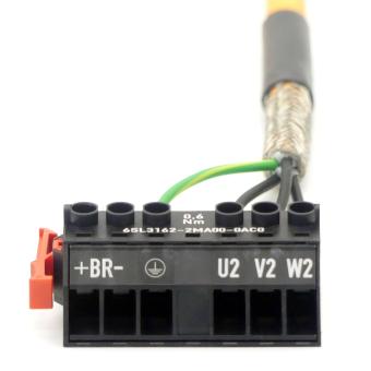 Power cable according Siemens 6FX8002-5CS06-1BE5 
