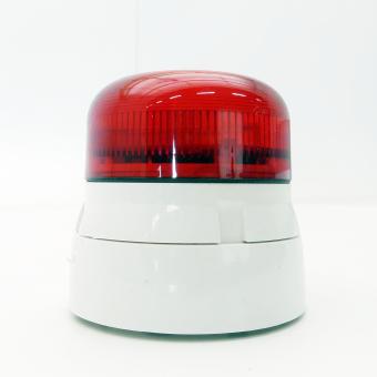 Flashing signal light red IP65 12/24V dc 